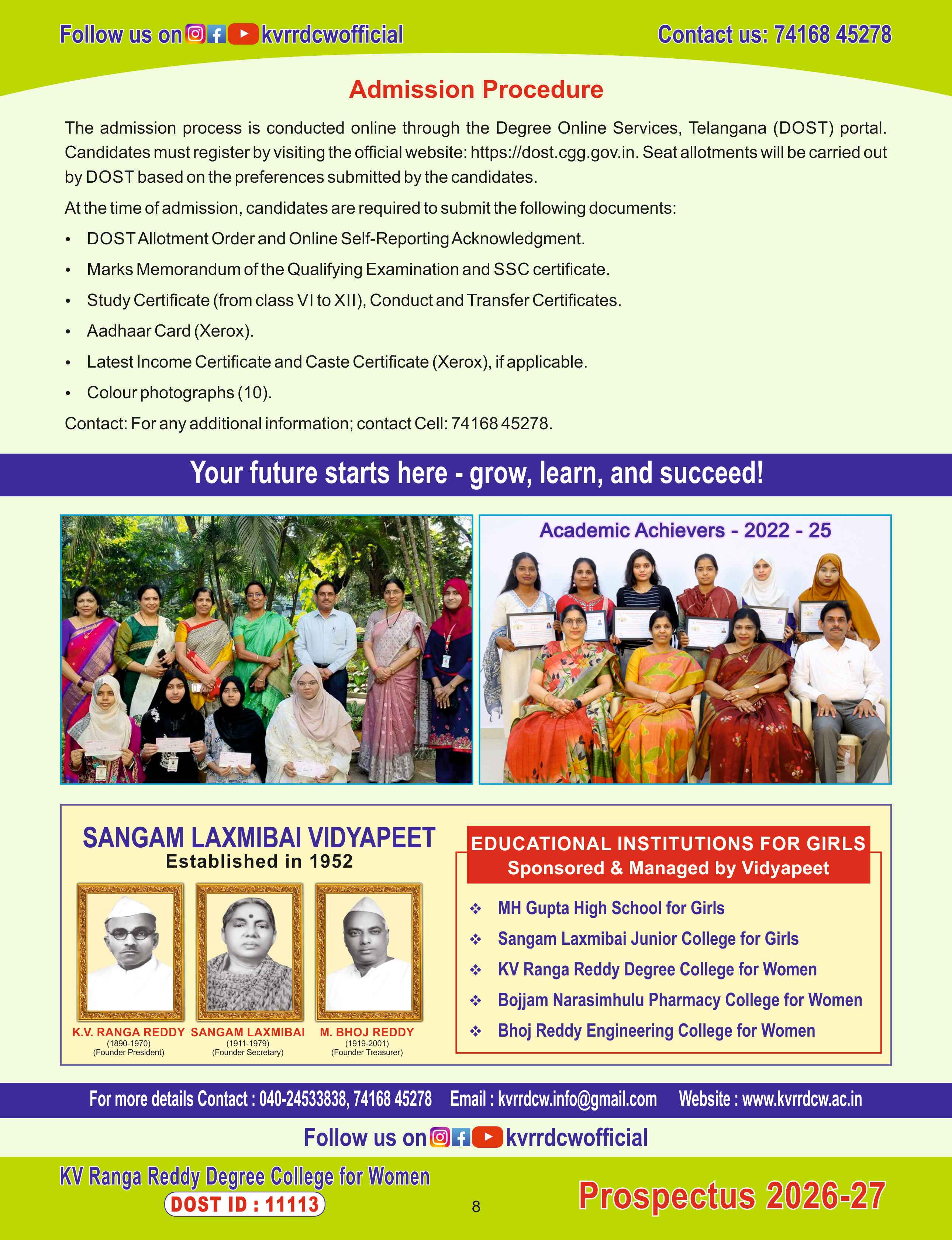 Prospectus Page 8